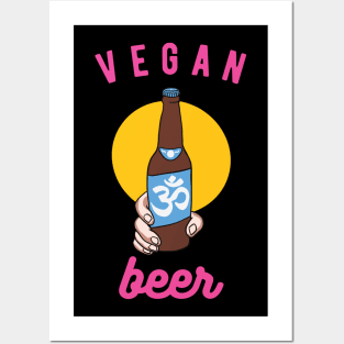 Vegan Beer Posters and Art